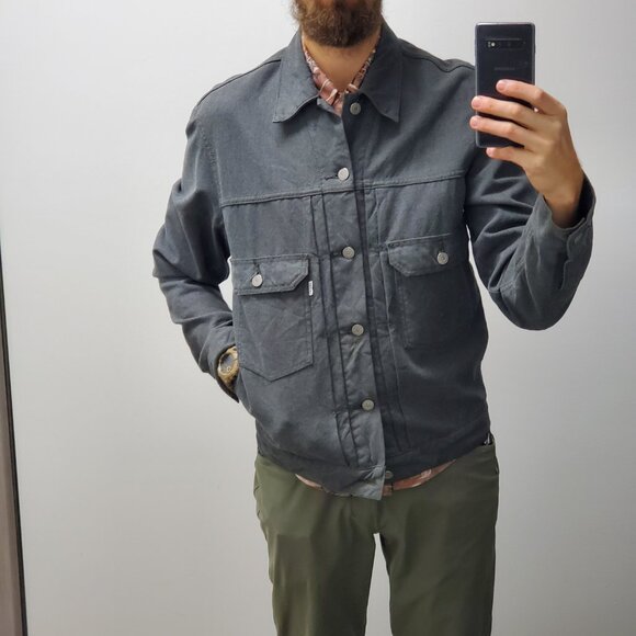 Levis Trucker Chore Jacket Cotton Size Medium - Picture 2 of 6